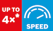 4X SPEED