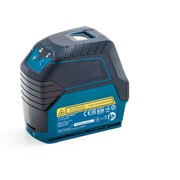 Nível a laser com linhas e pontos Bosch GCL 2-15 15m, maleta