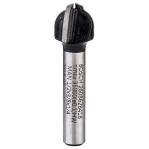 Fresa de meia-cana Bosch 1/4"