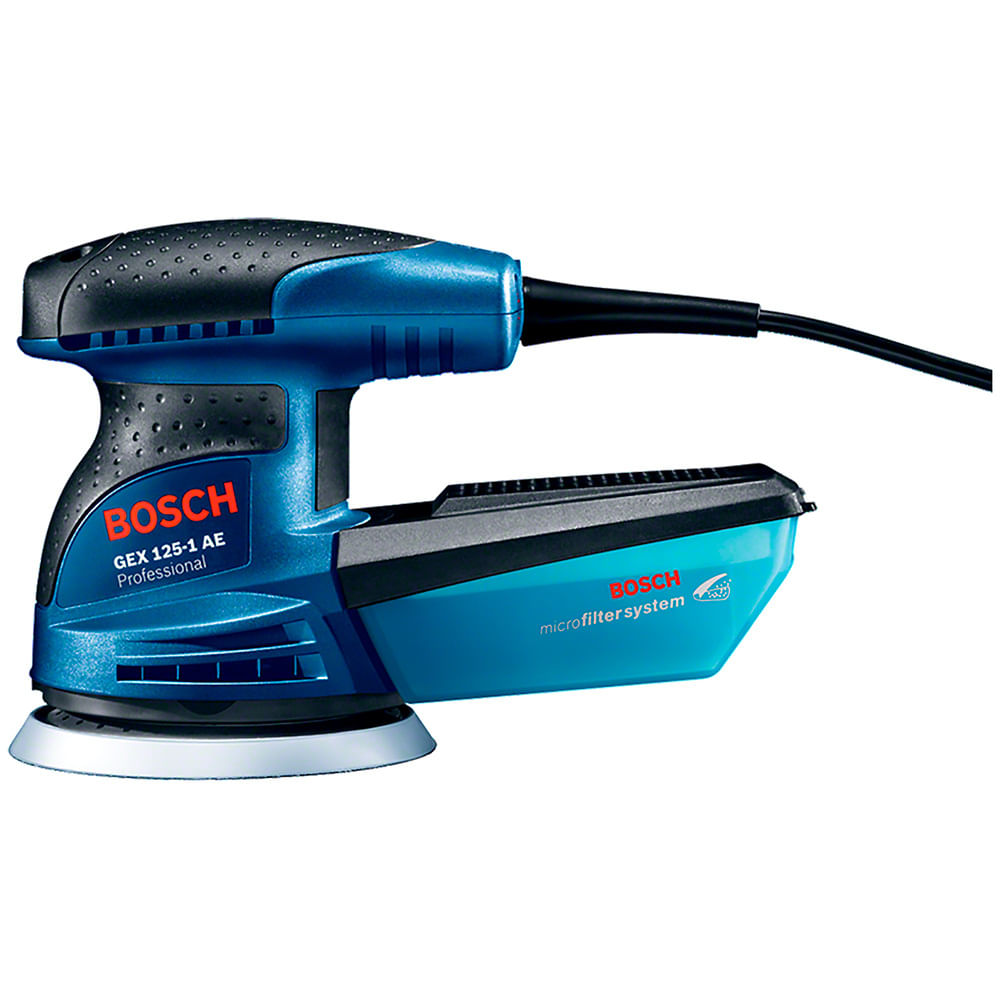 LIXADEIRA ORBITAL BOSCH GEX 125-1 AE 250W - LIXADEIRA ORBITAL GEX 125-1 AE  250W BOSCH - Bosch