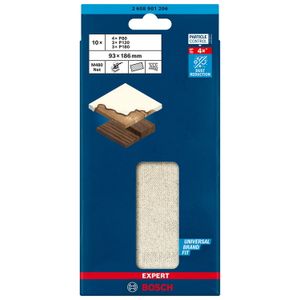 Tiras de lixa Bosch EXPERT M480 for Wood & Paint 93x186mm, 10U
