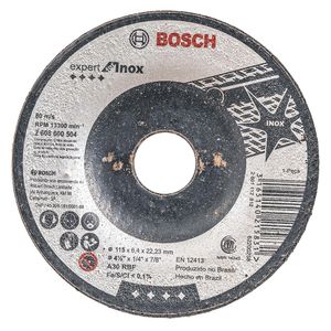 Disco de Desbaste Bosch Expert for Inox, centro deprimido