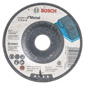Disco de Desbaste Bosch Expert for Metal, centro deprimido