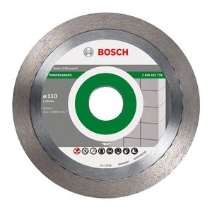 Disco diamantado Bosch Best for Porcelanato 110x20x1,6x10mm 1U