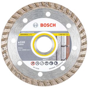 Disco diamantado turbo Bosch Expert for Universal 110x20x8mm 1U