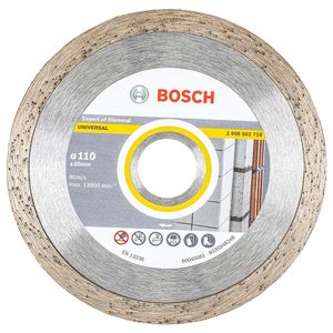 Disco diamantado liso Bosch Expert for Universal 110x20x8mm 1U