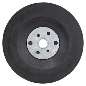 Prato de Borracha para Disco de Fibra com porca Bosch M14 115mm 1U
