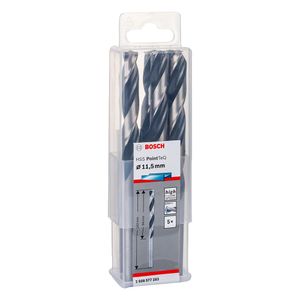 Broca Metal Bosch Aço Rápido HSS-PointTeQ, 5 peças