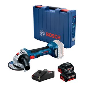 Esmerilhadeira a bateria Bosch GWS 180-LI, 18V, motor Brushless