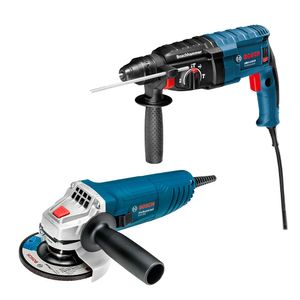 Combo Bosch Martelete GBH2-24 D + Esmerilhadeira GWS850 220V
