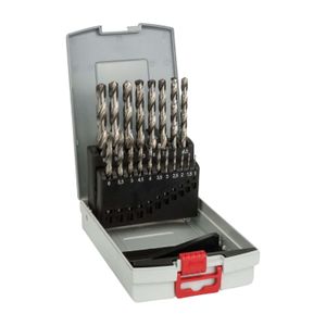 Jogo broca para metal Bosch HSS-G ProBox 1-10mm 19 peças