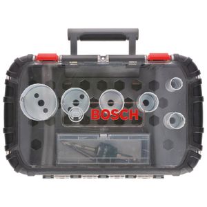kit 9 serras copo Bosch Progr.Wood&Metal 19/25/30/35/40/68mm