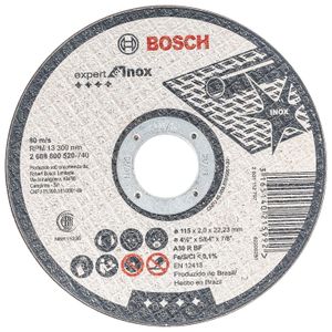 Disco de Corte Bosch Expert for Inox Centro Reto