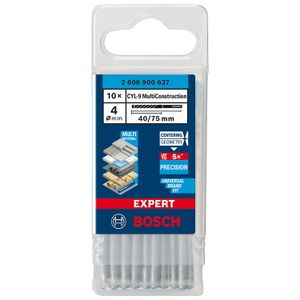 Broca Bosch EXPERT CYL-9 Multiconstruction Ø 4x40x75mm 10pçs