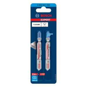 Lâmina serra ticotico Bosch EXPERT Stainless Steel T118AHM 2pçs
