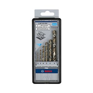 Jogo de broca para metal Bosch HSS-Co Robust Line 2-8mm 6 peças