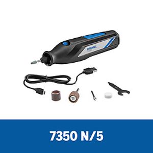 Dremel 7350 Micro Retífica a Bateria 4VMax com 5 acc