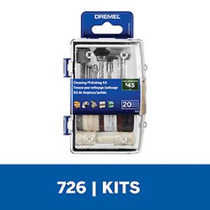 Dremel Kit De Acessórios  Para Limpar e Polir - 20pçs (726)