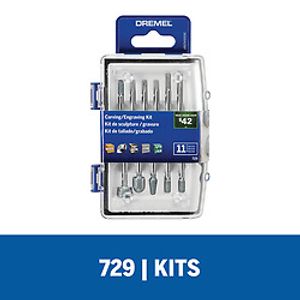 Dremel Kit De Acc Para Gravar, Esculpir e Esmerilhar - (729)