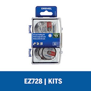 Dremel Kit De Acc Para Cortar - EZLock - 11 Peças (EZ728)