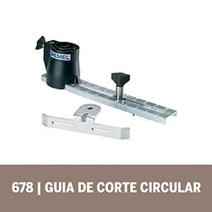 Dremel Acoplamento Guia Corte Circular e Reto (678)