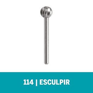 Dremel Escareador Para Esculpir Ponta Redonda