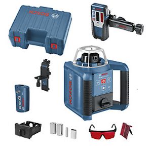 Nível a laser rotativo Bosch GRL 300 HV, 300 m, em maleta