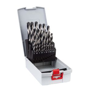 Jogo broca metal Bosch HSS-PointTeQ ProBox 1-13mm 25 peças
