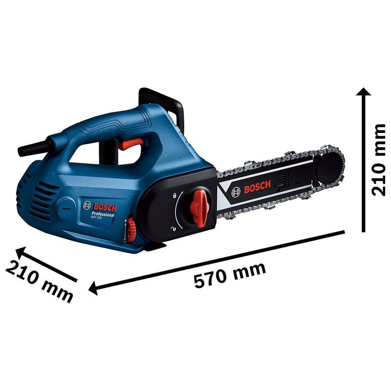 Cortadora de concreto GAC 250 1200W - Bosch Ferramentas | Loja oficial